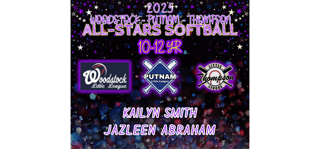 2025 (10-12) SOFTBALL ALL STARS